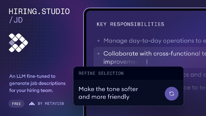 Hiring Studio by Metaview