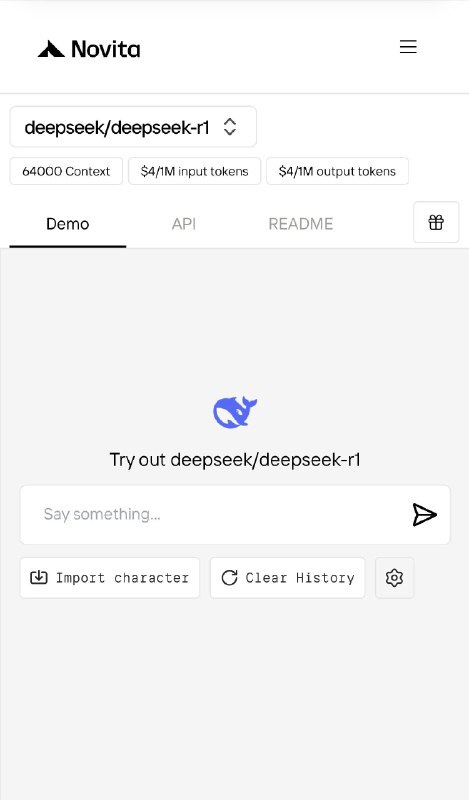 Novita AI 提供满血版 DeepSeek R1邀请送 20刀，要白嫖的可以冲了