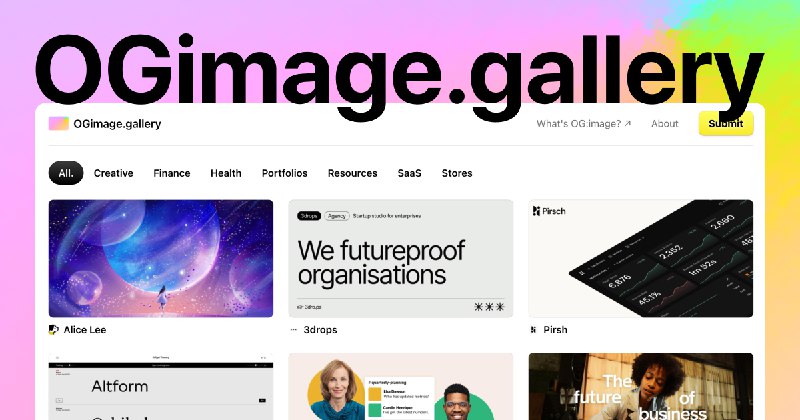 OGimage.gallery | The finest hand-picked OG Images ✨