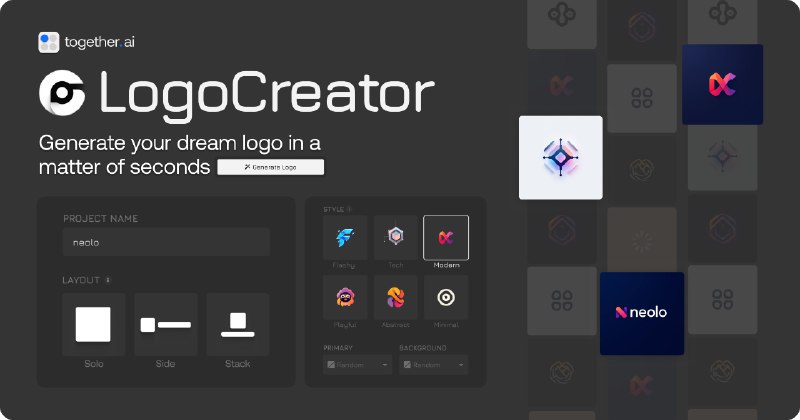 Logo-creator.io – Generate a logo