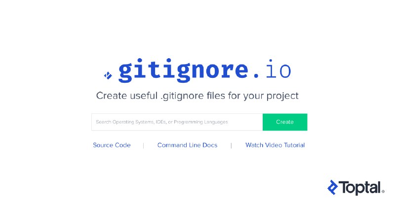 gitignore.io