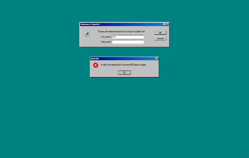 太酷了！ 居然可以看到 Win98 的 OpenWRT 主题