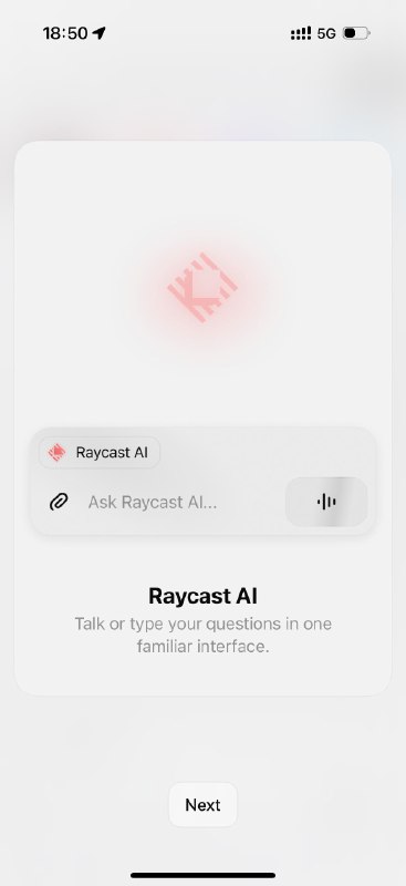 Raycast 出 iOS 版本了Raycast 出 iOS 版本了