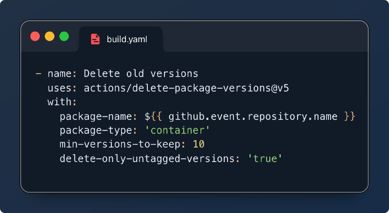 最近使用 GitHub #Actions 打包 #Docker 镜像后存储在 GitHub #Packages