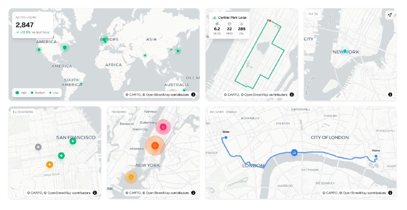 最近 cn 系列 UI 有两个漂亮的地图库，mapcn 和 Terrae一个 2D 做的好，一个 3D 做的好，可以继续观察一下mapcn: 