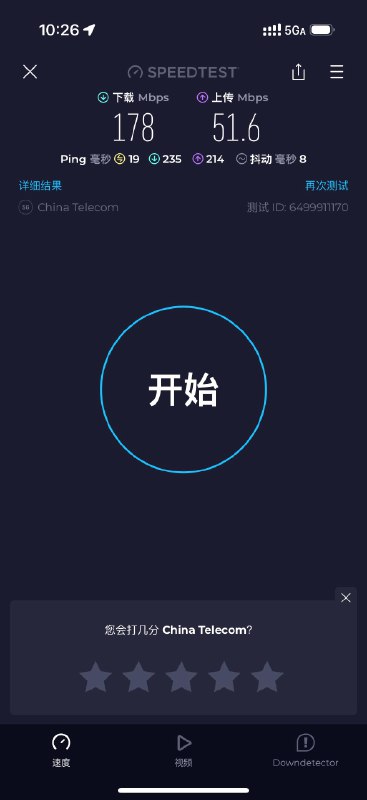 这两天已经测了好几个地方的 5Gᴀ 了，但是都不快…这两天已经测了好几个地方的 5Gᴀ 了，但是都不快…