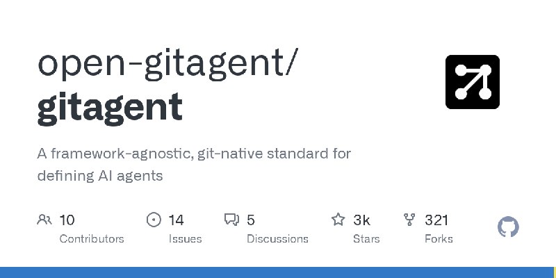 GitHub - open-gitagent/gitagent: A framework-agnostic, git-native standard for defining AI agents