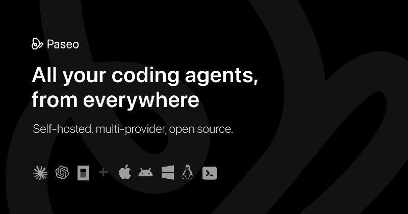 Paseo – Run Claude Code, Codex, and OpenCode from everywhere